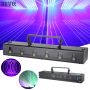 6 Eyes RGB Full Color 2W  Laser Lights Bar Animation Stage Lights Fixtures