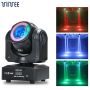 Mini RGBW 4in1 60W LED Beam With Led Strip Moving Head Light