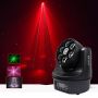 Rgbw Led 4In1 6*15W Bee Eyes Moving Head Laser Effect Light