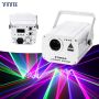 Full Color Laser Light laser With Bluetooth APP Remote Control White Case